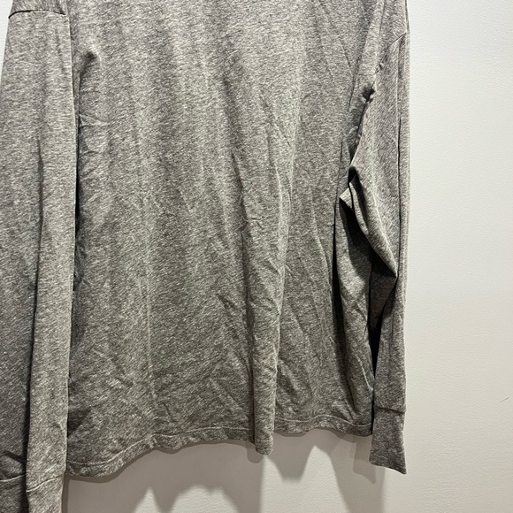 NWT LA RELAXED Women's Jersey Gray Cardigan Sweater Organic Cotton Blend,Size XL - Picture 7 of 8